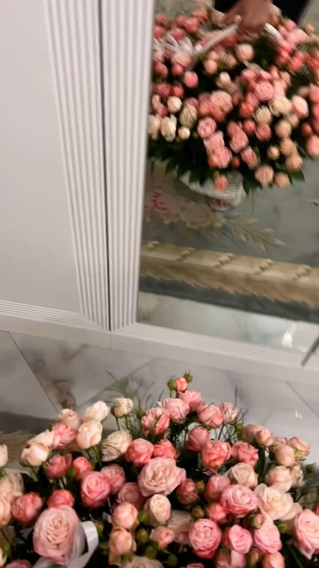 Open Sky Network Group workshop space where corporate flower arrangements are designed and prepared for business delivery